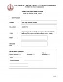 Propuesta para la creación de una empresa de mantenimiento y calibración de inyectores de motores diésel, en la 8° región