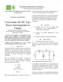 Convertidor DC/DC Tipo Boost Autorregulado en Voltaje