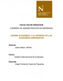 ENIGMA ECONÓMICO Y EL REGRESO DE LAS ECONOMÍAS EMERGENTES