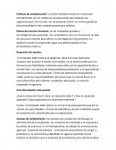 Políticas de compensación: un factor limitante común en muchas de reclutamiento son los niveles de compensación que estipulan las organizaciones. Por lo tanto+