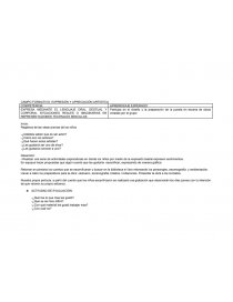 JARDÍN DE NIÑOS DAVID GUTIÉRREZ. CAMPO FORMATIVO: EXPLORACIÓN Y CONOCIMIENTO DEL MUNDO. Página 4