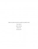 Análisis de la política de desarrollo sustentable de la republica de Chile