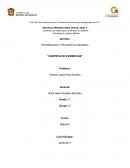 PROBABILIDAD Y ESTADISTICA DINAMICA “CARPETA DE EVIDENCIAS”