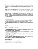 Las actividades primarias: son las implicadas en la creación física del producto y su venta y transferencia al comprador, así como asistencia posterior a la venta