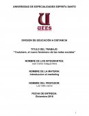 Proyecto: “Youtubers, el nuevo fenómeno de las redes sociales”