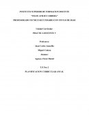 PLANIFICACION CURRICULAR DIBUJO TECNICO PRIMER AÑO