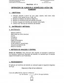 PRACTICA N° 4 OBTENCION DE ALMIDON E HIDRÓLISIS ACIDA DEL ALMIDON