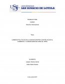 CAMBIOS POLITICOS EN LA UNION EUROPEA CON RELACION AL COMERCIO Y CONSECUENCIAS PARA EL PERU