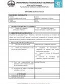 FORMATO INFORME DE PASANTIAS