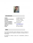 Me caracterizo por trabajar en equipo, tener responsabilidad y facilidad de aprendizaje