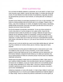 Amor a primera risa. Página 1