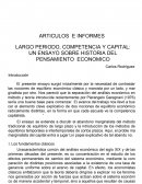 ARTICULOS E INFORMES LARGO PERIODO, COMPETENCIA Y CAPITAL: UN ENSAYO SOBRE HISTORIA DEL PENSAMIENTO ECONOMICO