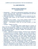CARPETA DE PUNTUACIÓN DEL TEST DE GOODENOUG