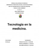 Teoria de la MEdicina INSTITUTO UNIVERSITARIO DE TECNOLOGIA INDUSTRIAL
