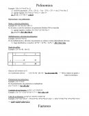En la suma y resta los terminos con potencias distintas NO se mezclan