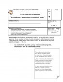 EVALUACIÓN DE LA UNIDAD 2 “Acercándonos a la naturaleza a través de la poesía ”