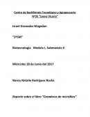 Reporte sobre el libro Cazadores de microbios