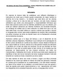 EL ENSAYO: SOCIEDAD EN UNA DECADENTE HONESTIDAD