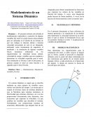 Modelamiento de un Sistema Dinámico