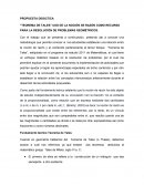 Teorema de tales. Uso de la noción de razón como recurso para la resolución de problemas geométricos