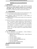 LA GRAN MEMORIA DE CALCULO DE PROYECTO