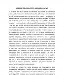 La Informacionm acerca de un proyecto socioeducativo