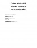 Vínculos humanos y vínculos pedagógicos