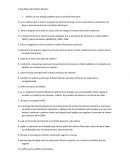 Valores y financiamiento Define con tus propias palabras que es sistema financiero