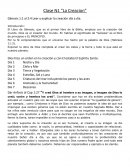 De que trata el libro de genesis