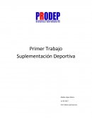 Primer Trabajo Suplementación Deportiva