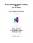 Administración de negocios internacionales “Pirit eventos”