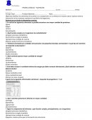 Prueba ciencias – nutrición. Calculo de proteinas