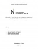 EFECTOS DE LA CONTAMINACION POR LOS RESIDUOS ORGANICOS EN EL MERCADO CENTRAL DE CAJAMARCA 2017