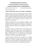 Informe crítico sobre el libro de la política de Aristóteles