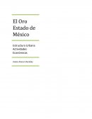 El municipio de El Oro cuenta con una extensión territorial de 137.86 km2 (13,786.3 hectáreas), que representan 0.61% del territorio estatal