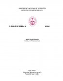 EL FLUJO DE ARENA Y AGUA