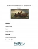 La Revolución Norteamericana y su Importancia Global
