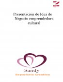 Presentación de Idea de Negocio emprendedora cultural