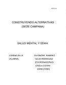 CONSTRUYENDO ALTERNATIVAS (SEDE CAMPANA)