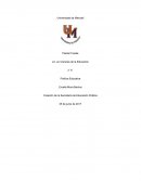 Creación de la Secretaría de Educación Pública