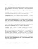 Resumen de Instrumentos Financieros