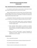 Tema: Visión Del Servicio En La Administración Tributaria Argentina