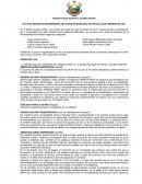 Acta de sesion extraordinaria de concejo municipal