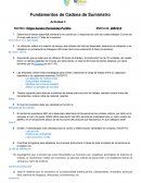 Actividad de Fundamentos de Cadena de Suministro