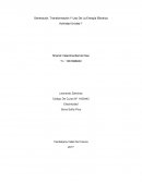 Generación, Transformación Y Uso De La Energía Eléctrica