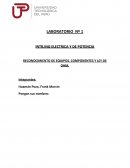 EL GRAN RECONOCIMIENTO DE EQUIPOS, COMPONENTES Y LEY DE OHM