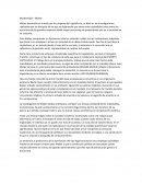 Que es la Modernidad segun Weber