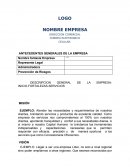 FORMATO CURRICULUM EMPRESA.