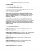 CUESTIONARIO SOBRE INTELIGENCIAS MÚLTIPLES