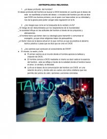 Ensayo de ¿el deseo profundo del hombre?. Página 1